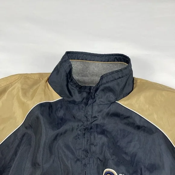 NFL St. Louis Rams Mens Reversible Stadium Jacket Vintage Blue/Gold Size: Large - Picture 5 of 16